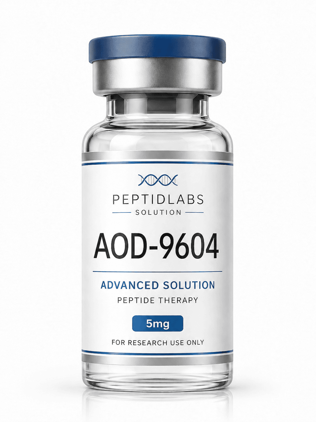 AOD-9604 5mg - lyophilized research peptide, 98%+ HPLC purity, COA included | PeptidLabs