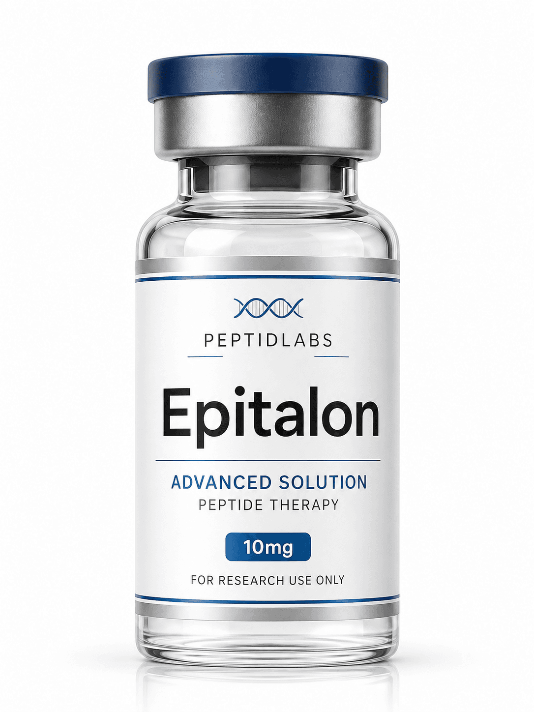 Epitalon 10mg - lyophilized research peptide, 99%+ HPLC purity, COA included | PeptidLabs
