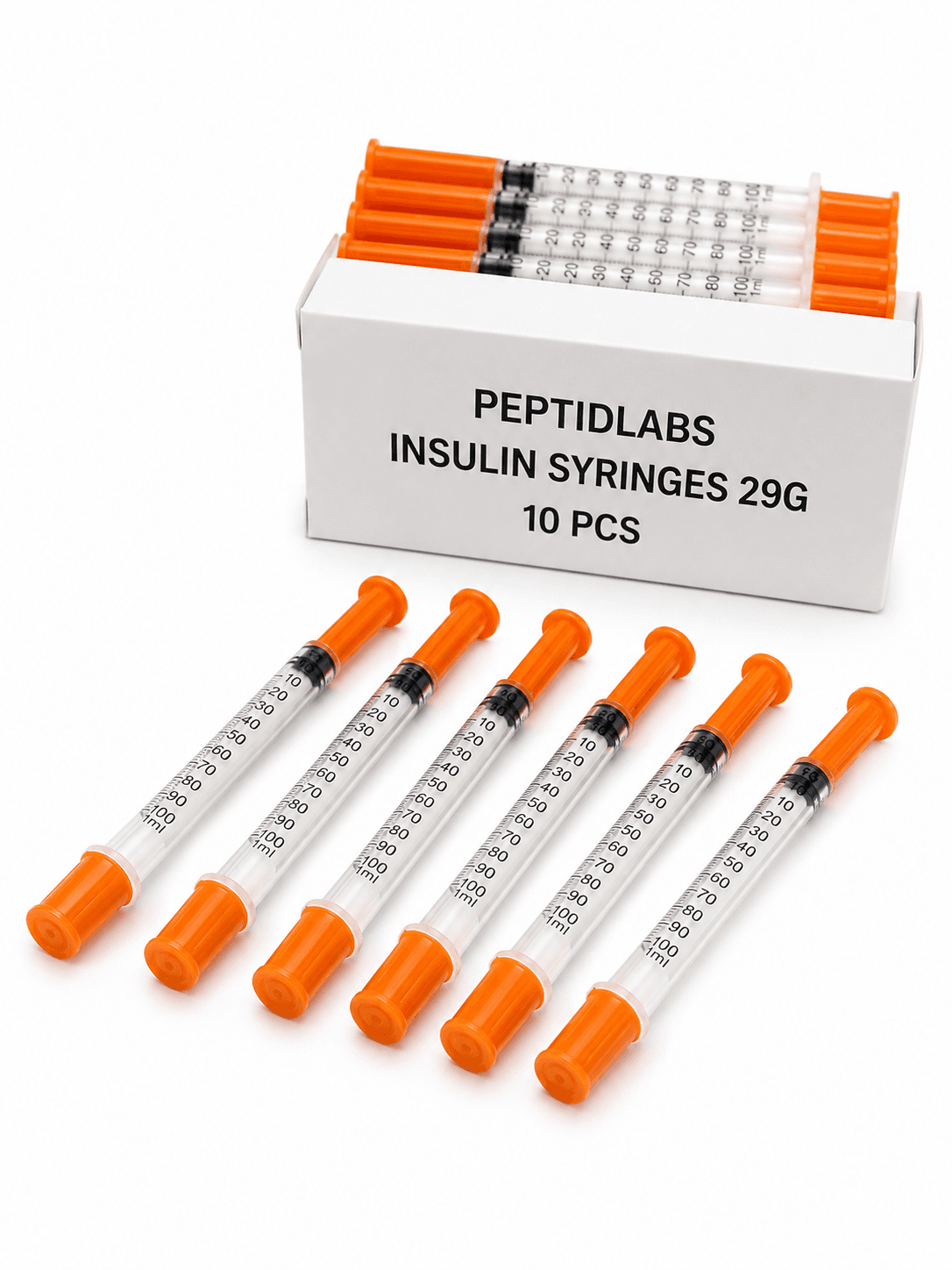 Insulin Syringes 29G (10-pack)