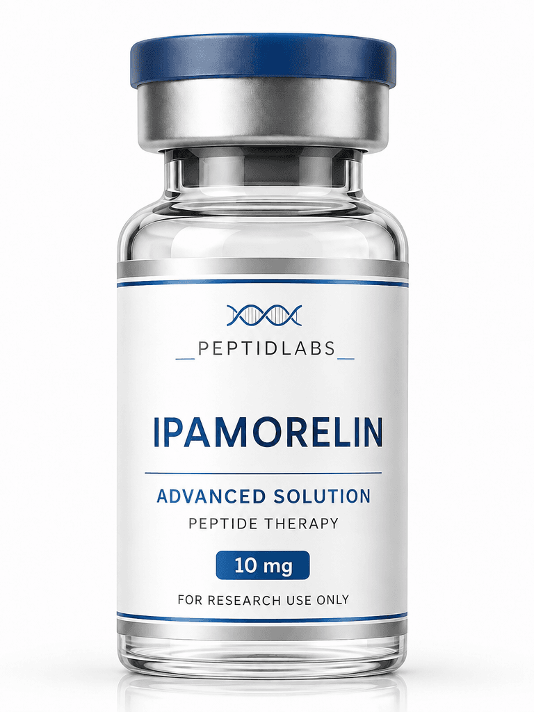 Ipamorelin 10mg - lyophilized research peptide, 99%+ HPLC purity, COA included | PeptidLabs
