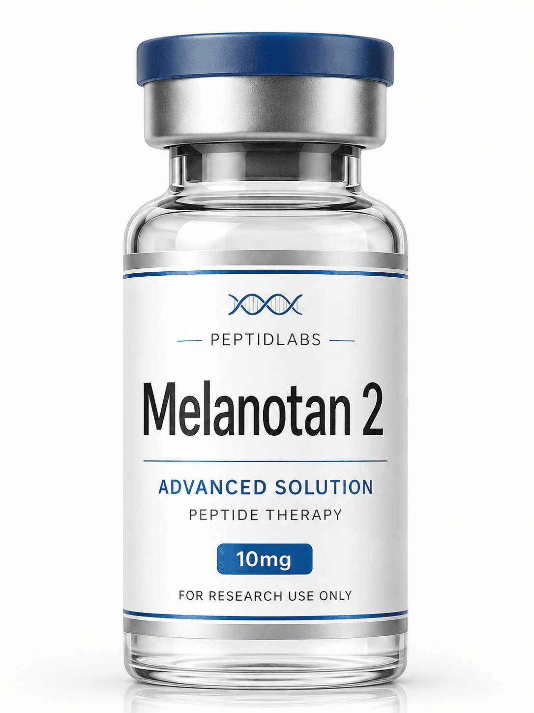 Melanotan 2 10мг - лиофилизиран изследователски пептид, чистота над 99% по HPLC, COA включен | PeptidLabs