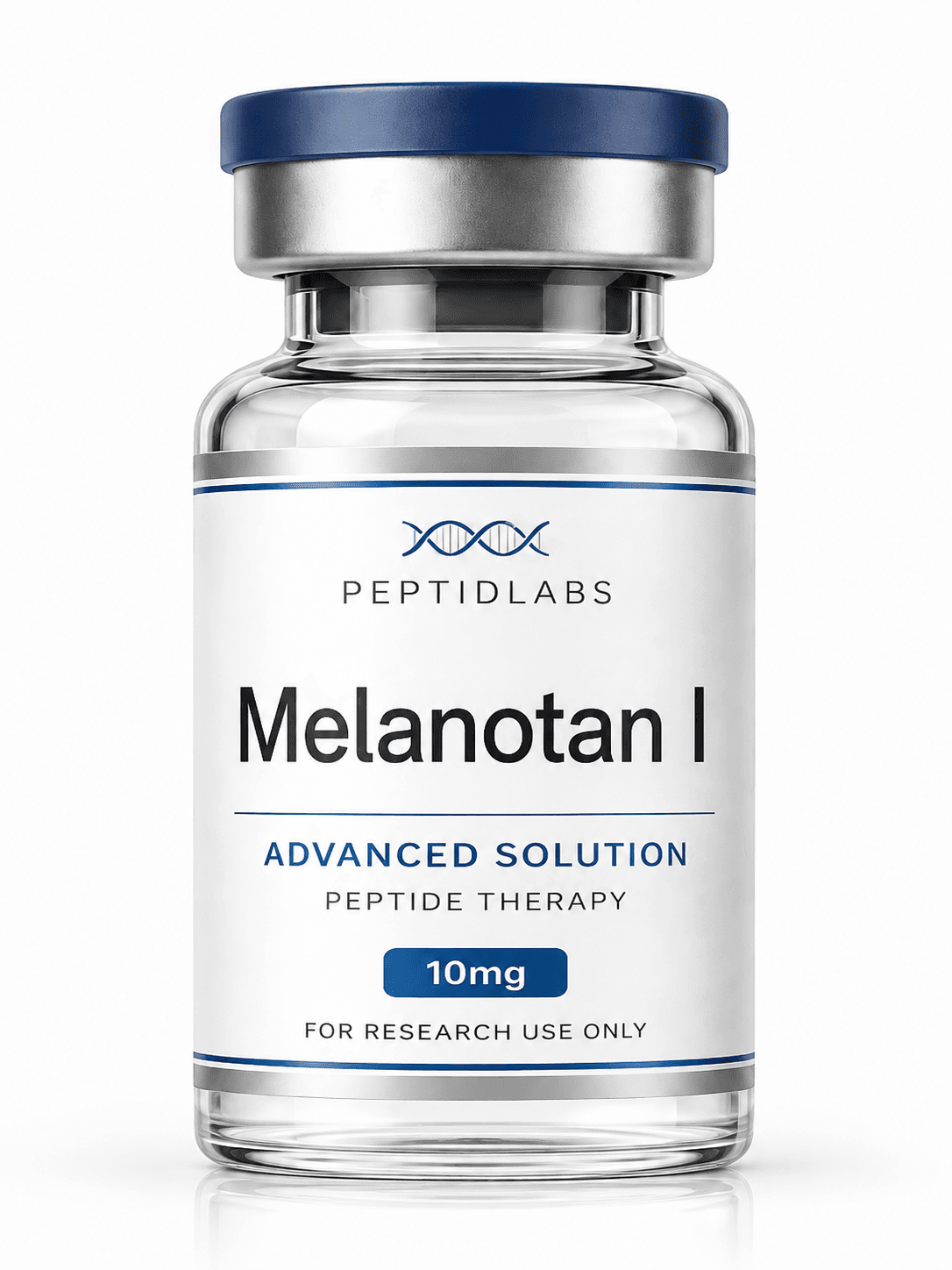 Melanotan I 10мг - лиофилизиран изследователски пептид, чистота над 98% по HPLC, COA включен | PeptidLabs