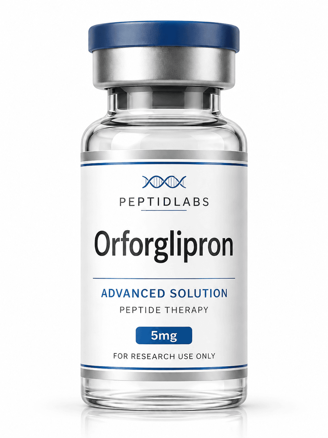 Orforglipron 5mg - lyophilized research peptide, 98%+ HPLC purity, COA included | PeptidLabs