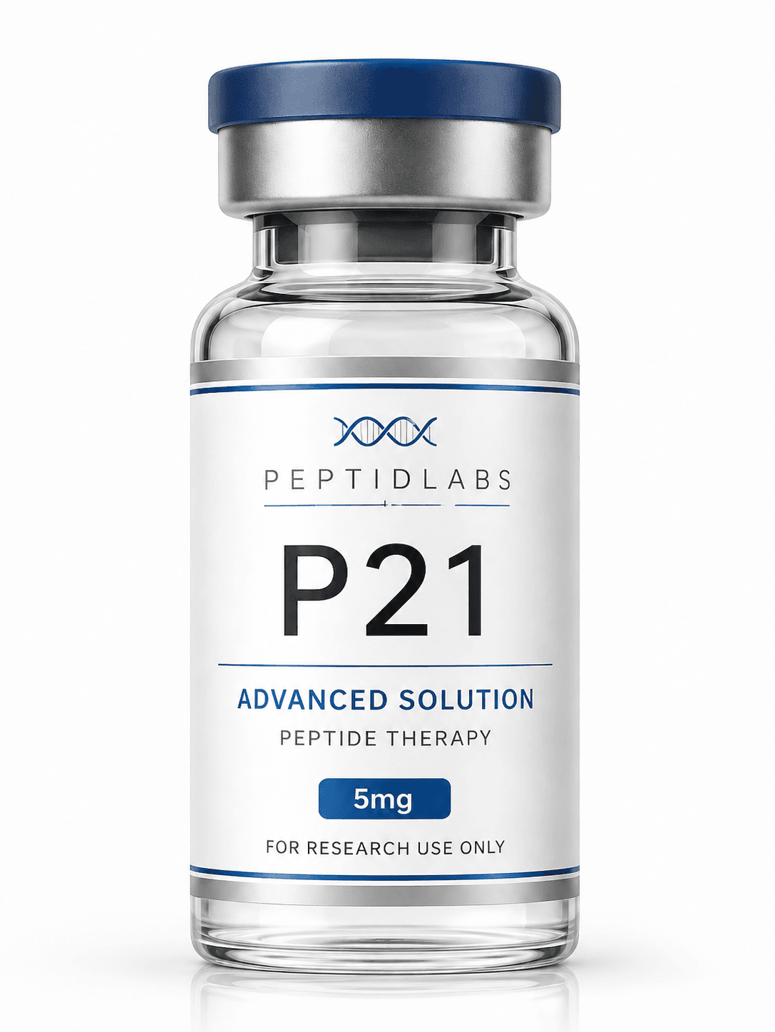 P21 5mg - lyophilized research peptide, 98%+ HPLC purity, COA included | PeptidLabs