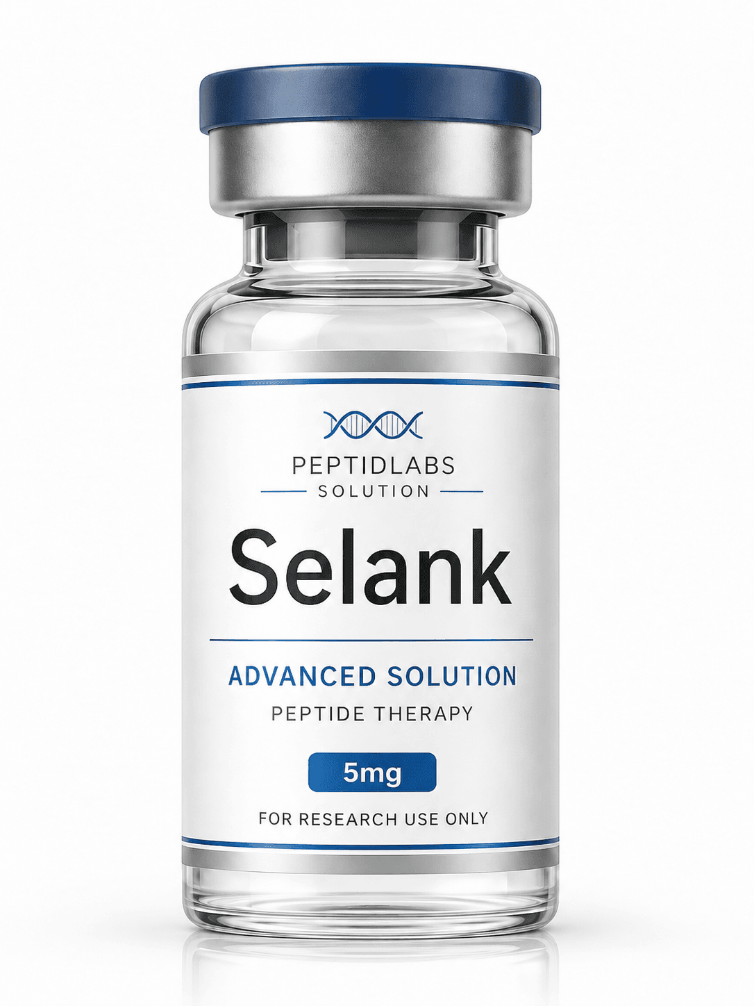 Selank 5mg - lyophilized research peptide, 99%+ HPLC purity, COA included | PeptidLabs